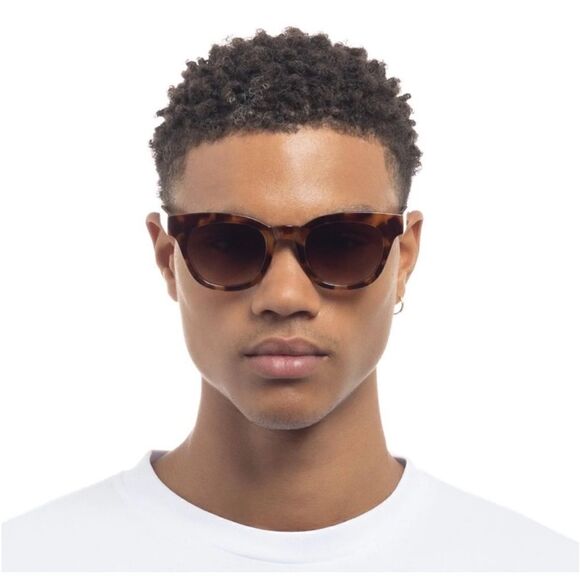 NWT AIRE Tortoiseshell D-Frame 50mm Dorado D-Frame Sunglasses - Picture 3 of 8